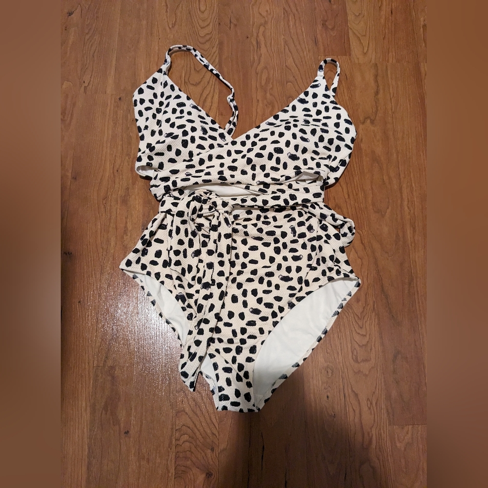 Aerie Wrap One piece swimsuit